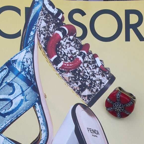 Artisan Sterling Silver Ring With Red Stone Fashion Design Women Jewelry Size 6 - Picture 2 of 6